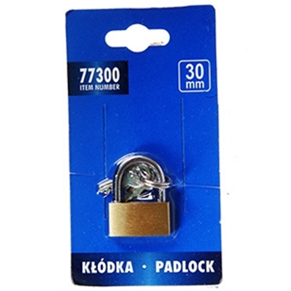 Picture of Piekaramā slēdzene 30 mm, 3 atslēgas