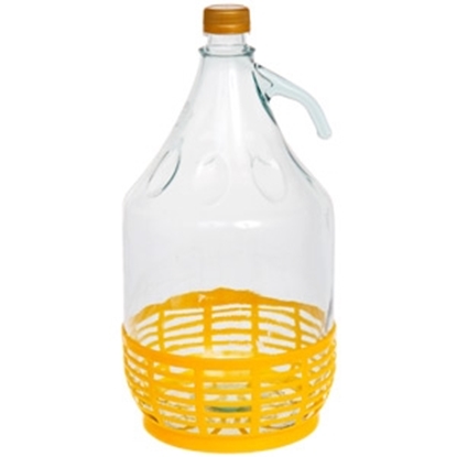 Picture of Pudele stikla vīnam ar skrūv.vāc. 5L