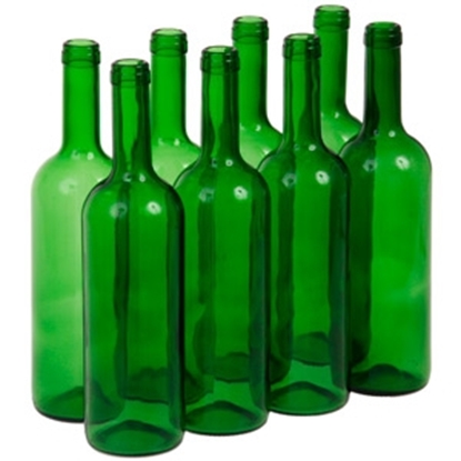 Picture of Pudeles vīnam 0.75lx8 zaļas
