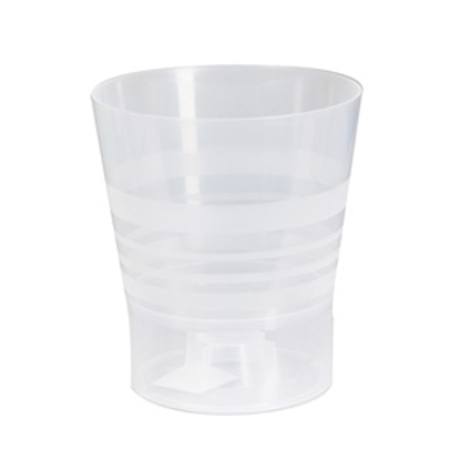 Attēls no Puķu pods Orchid 15cm caurspīd.balts