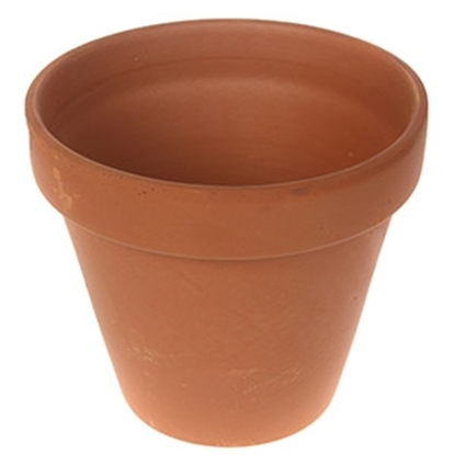 Attēls no Puķu pods Standard d21xh20cm māla, brūns