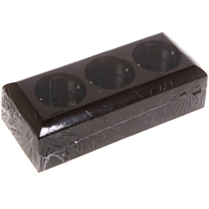 Picture of Rozete 3-viet. VA 16A brūns