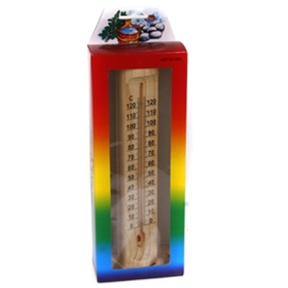 Picture of Saunas termometrs 32,5x12,5cm koka