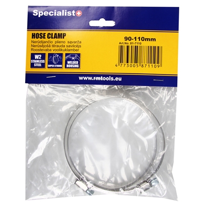 Attēls no Savilcējs 90-110mm ner.tērauda 2gab