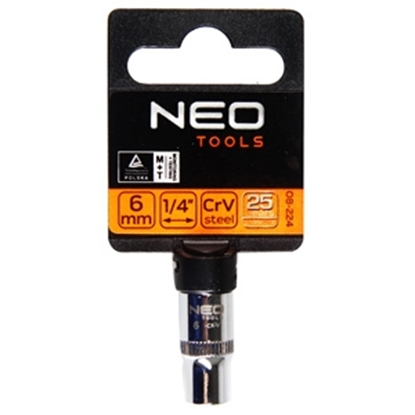 Picture of Seškanšu galviņa 6mm, 1/4''