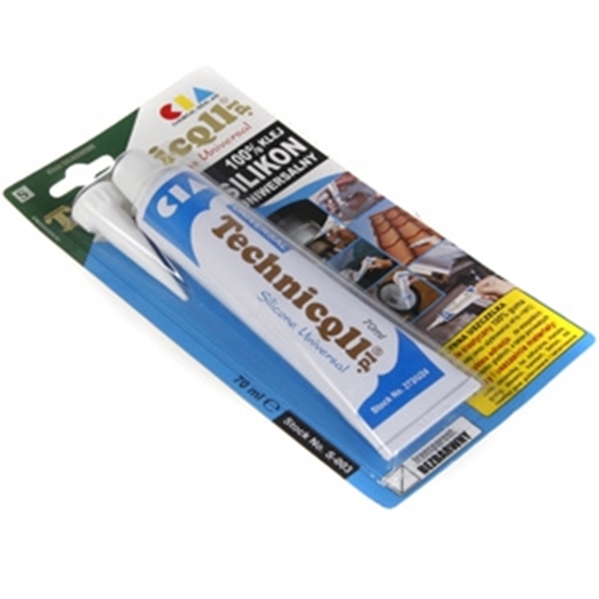 Изображение Silikona hermētiķis univers. 70ml.