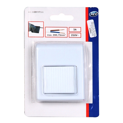 Picture of Slēdzis 3A kājas balts