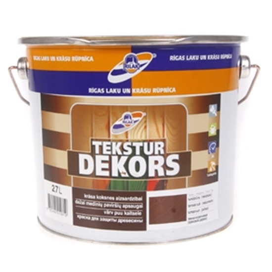 Изображение TEKSTURDEKOR  tumšbrūna (riekstkoks) 2.7L