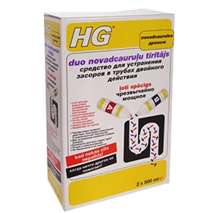 Изображение Tīr.līdz.novadcaurulēm HG Duo 2x500ml