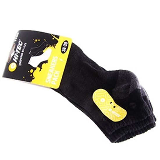 Picture of Zeķes SNEAKER SOCKS izm.:36/39 melnas