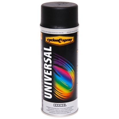 Изображение Aerosolkrāsa UNIVERSAL 05 grafīts melns matēts