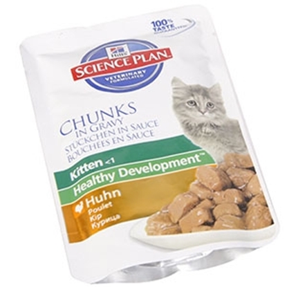 Attēls no Konservi kaķiem Hill's Kitten ar vistu 85g