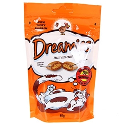 Attēls no Kārumi kaķiem Dreamies Chicken 60g