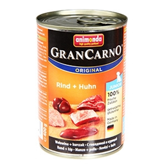 Picture of Konservi suņiem GranCarno kucēniem cāļa 400g