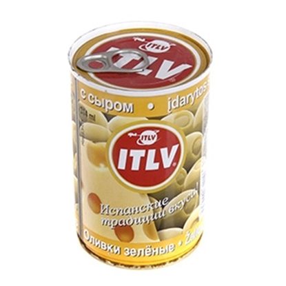 Изображение Kons.zaļās olīvas ar sieru ITLV 314ml
