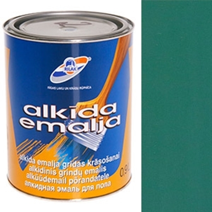 Attēls no Krāsa grīdai kr.zaļa-0.9l