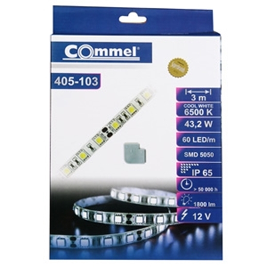 Picture of LED lenta 14.4W/6500K kompl. 3m IP65