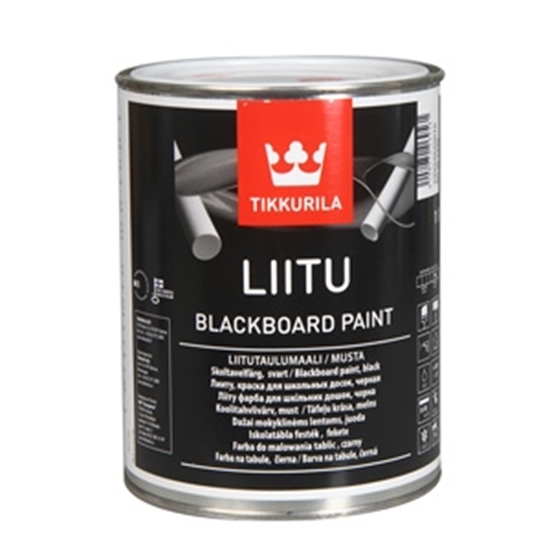 Picture of Tāfeļkrāsa Tikkurila Liitu 0.9L melna