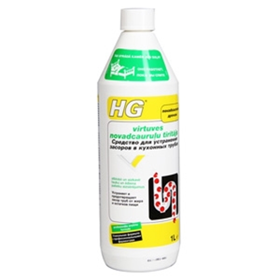 Picture of Tīrīšanas līdzeklis HG novadcaurulēm virtuves 1l