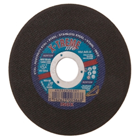 Picture of Abr.disks 125x1.0x22 metālam