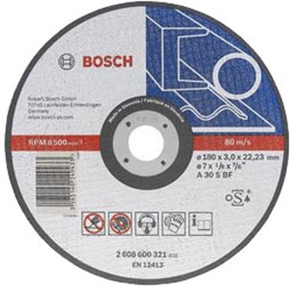Изображение Abr.disks Bosch 125*22*1.6mm metālam