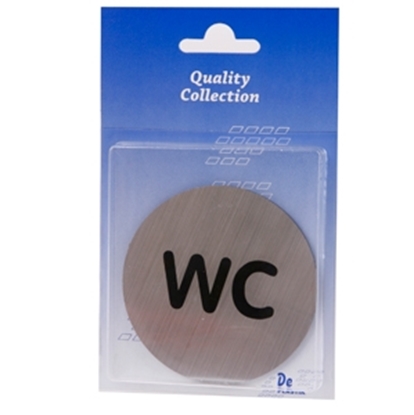 Изображение Apzīmējums durvīm WC, metāla
