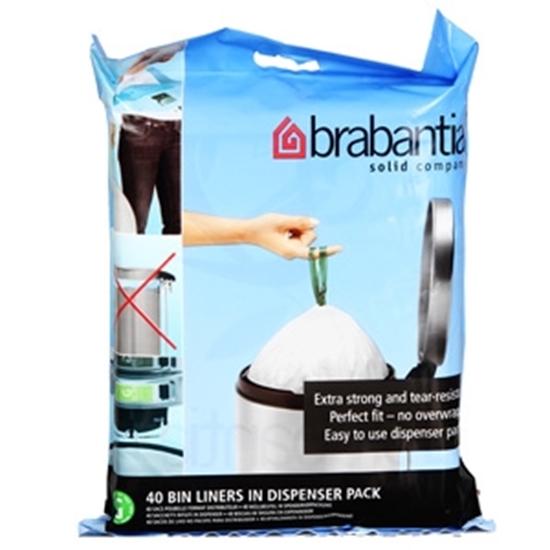 Picture of Atkritumu maisi Brabantia SmartFix 23-30l 40gab.