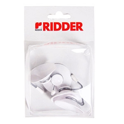 Изображение Āķis ar piesūcekni,balts