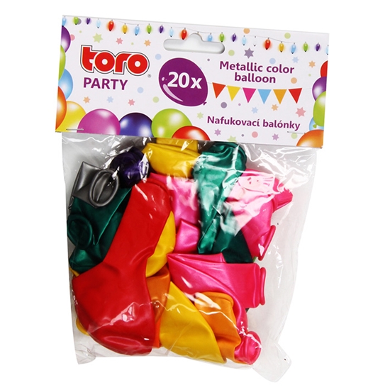 Picture of Baloni Metall 9cm 20gab.