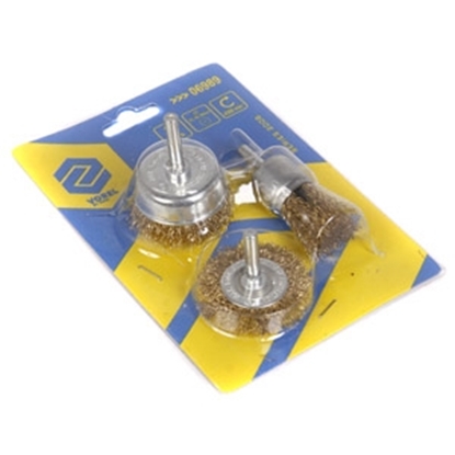 Изображение Birstes tērauda ar turēt.3gab.