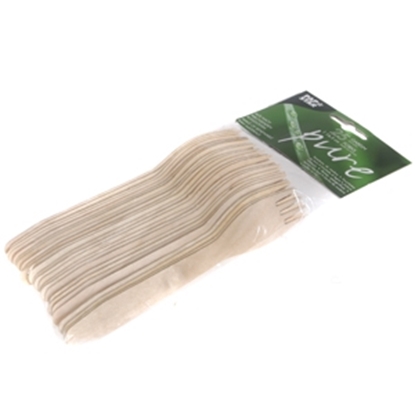 Attēls no Koka dakšas Pure 16.5cm 25gab.