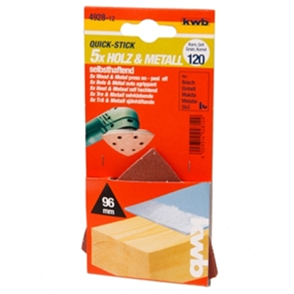 Picture of Delta slīppapīrs P120 6gab