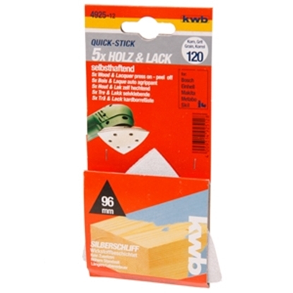 Picture of Delta slīppapīrs P120 6gab