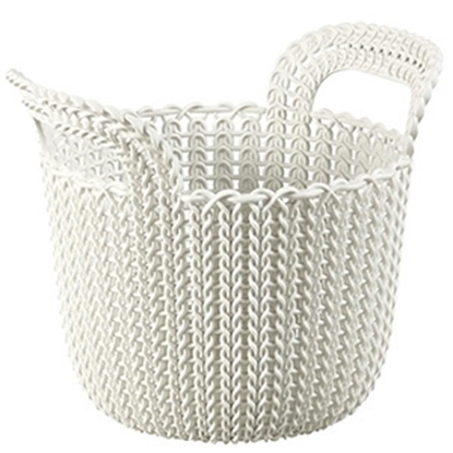 Picture of Grozs Knit XS apaļš 19x14cm krēmkrāsas