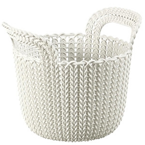 Picture of Grozs Knit XS apaļš 19x14cm krēmkrāsas