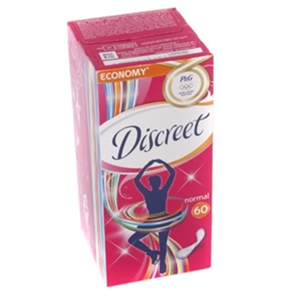 Picture of Hig.ieliktnīši Discreet Normal Plus 60gab