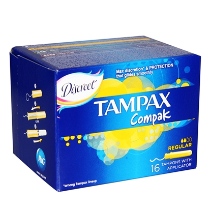 Picture of Hig.tamponi Tampax Compak Regular 16gab