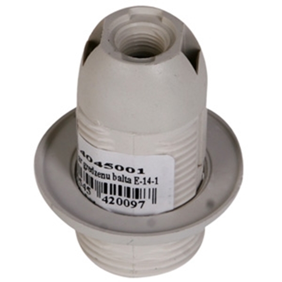 Picture of Ietvere E14-01 ar gredzenu balta