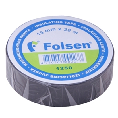 Attēls no Izol.lente PVC 19mmx20m melna
