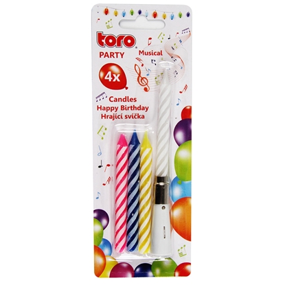 Picture of Jubilejas svecītes muzikālas 4gab