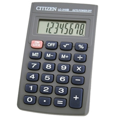 Attēls no Kalkulators Citizen LC-310 114x69x20mm