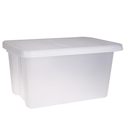 Picture of Kaste ar vāku Essentials 45l, 30x40x58cm caurspīdīga