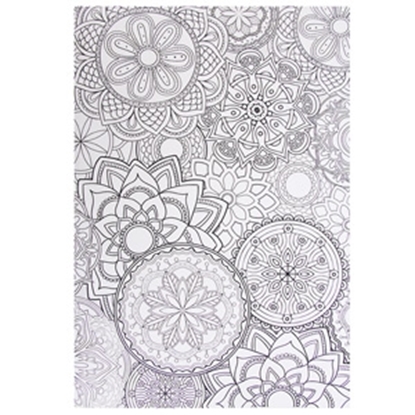 Picture of Kantorgrāmata rūtiņu, A4, 48lpp Mandalas