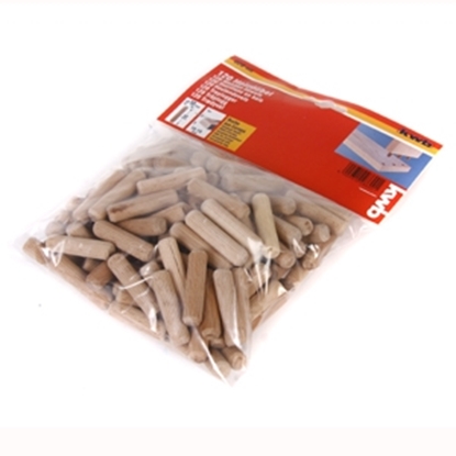 Attēls no Koka dībeļi 120gab. 10mm