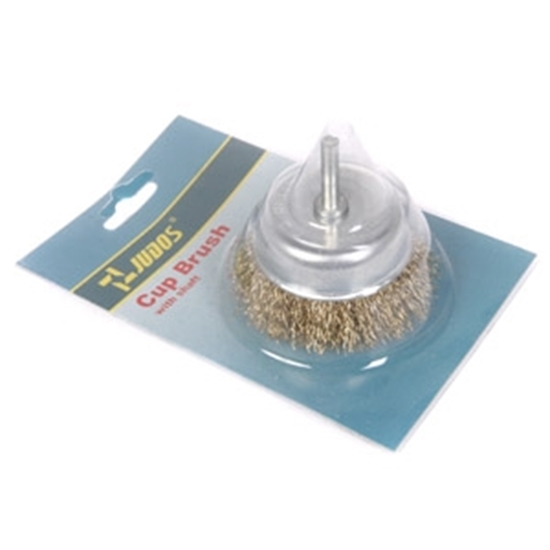 Picture of Koniskā birste D75mm mis., gofr.ar turēt.