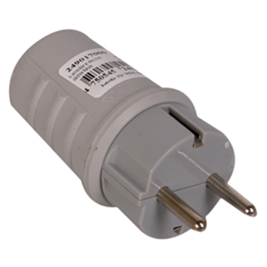 Picture of Kontaktdakša 16A IP44 pelēka