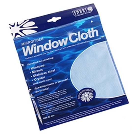 Picture of Lupata stiklu tīrīšanai Smart 40x40cm zila