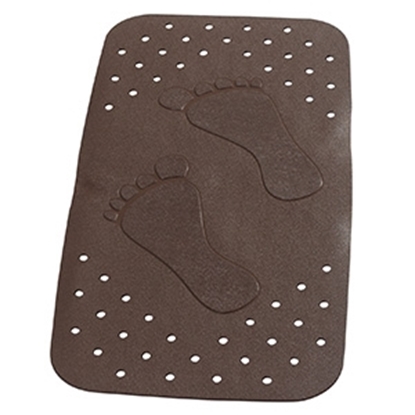 Picture of Paklājs vannas pretslīdes 38x72 cm Plattfuß brūns