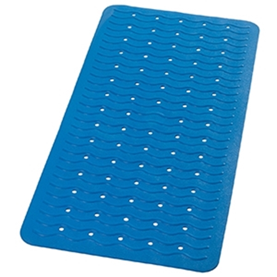 Picture of Paklājs vannas pretslīdes 38x80 cm Playa neon-zils