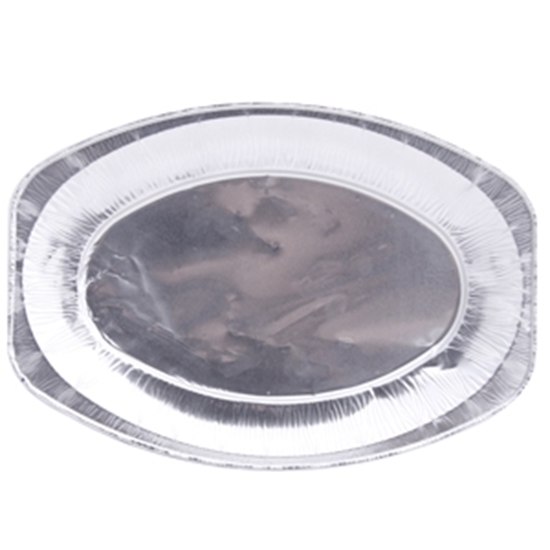 Picture of Vienreizliet. Paplāte alumīnija ovāla 33.3x23.3cm